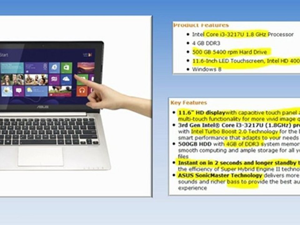 ASUS VivoBook X202E Review, Pre-Order NOW from Amazon