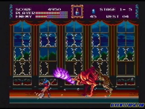Castlevania Bloodlines Review (Sega Genesis/Mega Drive)