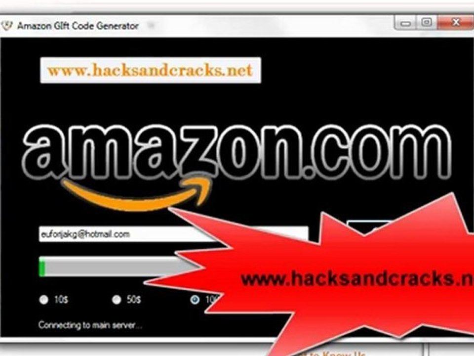 Amazon Gift Card Generator