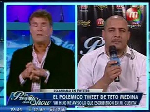 Pronto.com.ar Teto Medina tuvo su descargo en 'La Previa del Show' 1