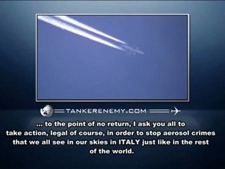 SCIE CHIMICHE - Comunicato di Rosario Marcianò (Comitato nazionale Tanker Enemy)