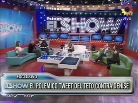 Escándalo entre Teto Medina y Denise Dumas