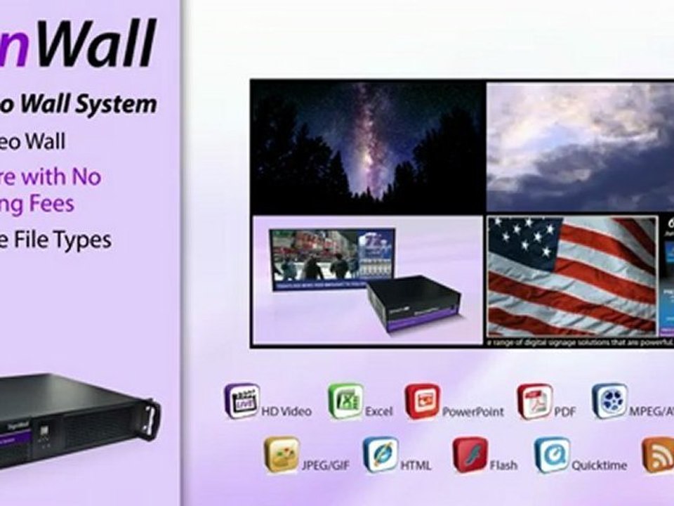 Video-Wall SignWall Solutions
