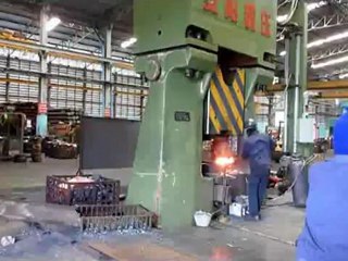 100KJ hydraulic forging hammer
