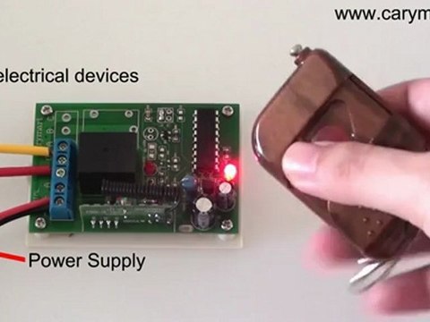 1 Channel DC Toggle RF Remote Control Kit