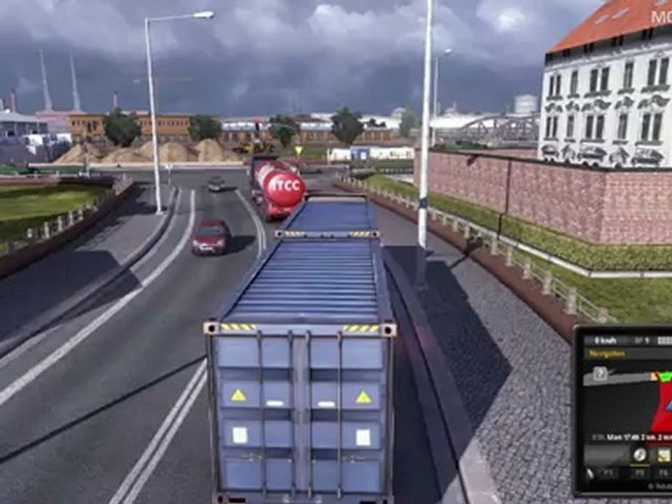 Euro Truck Simulator 2 Demo - Quick Mission Gameplay