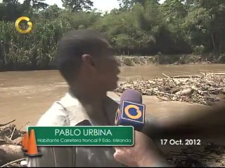 Plomovisión En la Vía:  Puente El Samán de la Troncal 9 en abandono