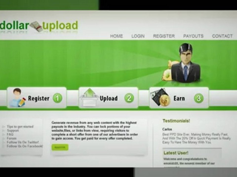 Make Money Uploading Links