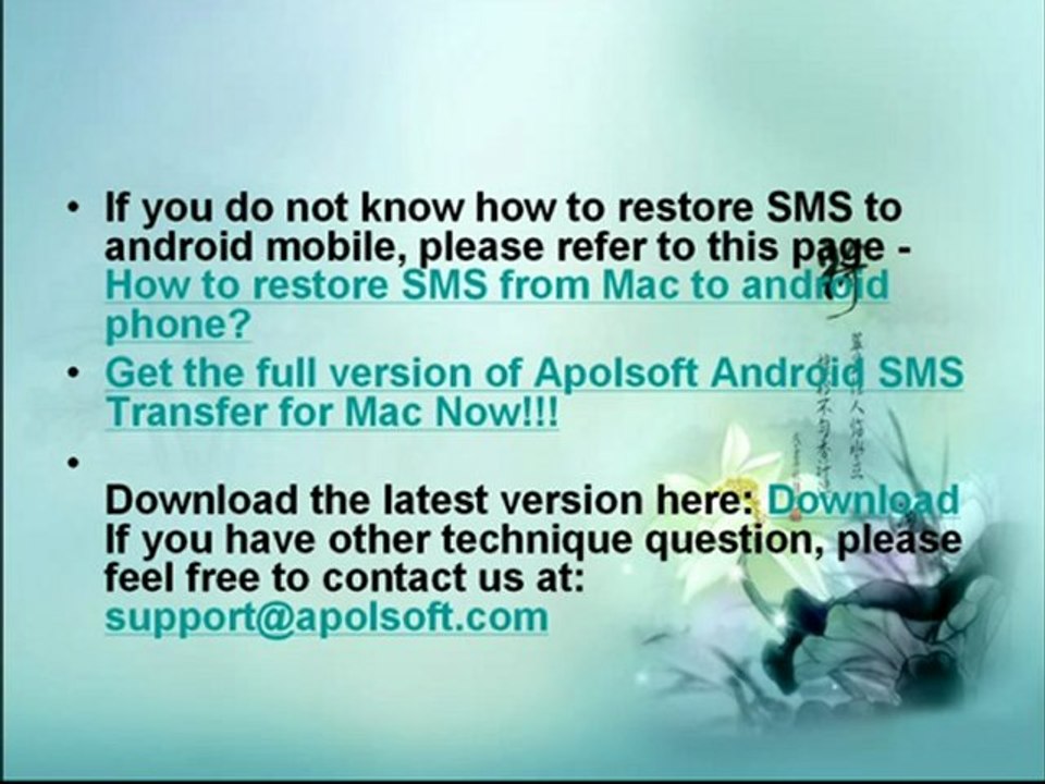 Backup SMS for Samsung Galaxy S2 to computer with ease