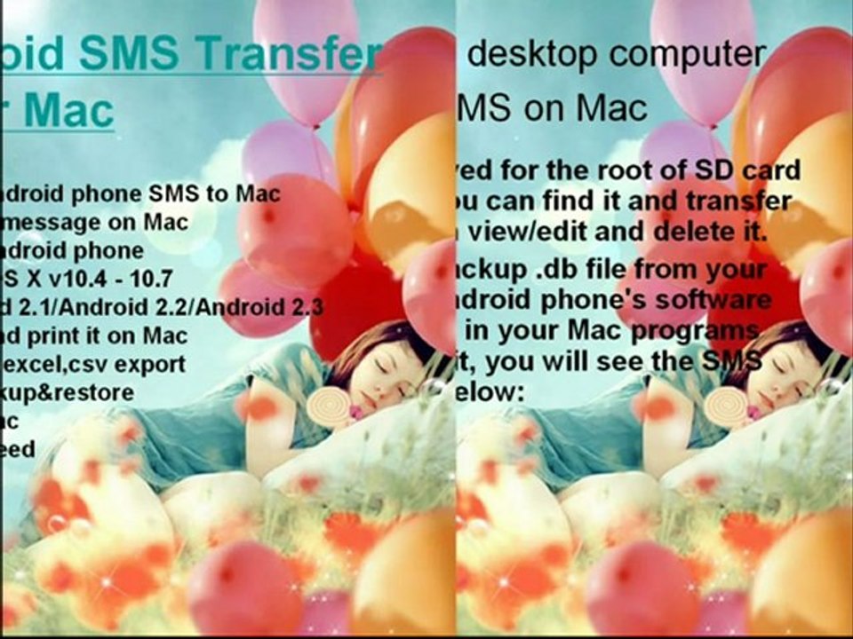 Backuptrans Android SMS Transfer for Mac
