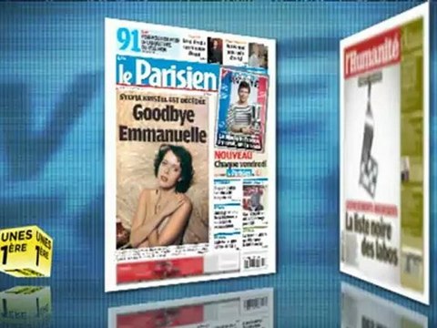 Revue de presse Unes 1ère - La Revue de Presse du 19/10/2012