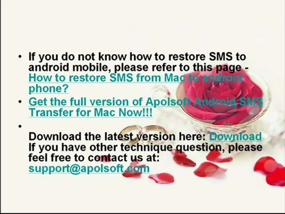 Easy Android SMS Text Message Backup and Restore