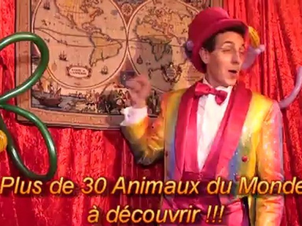 Spectacle: Le Tour du Monde en 80 Ballons du Magicien Charles AMS