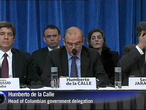 Colombian government, FARC launch peace talks