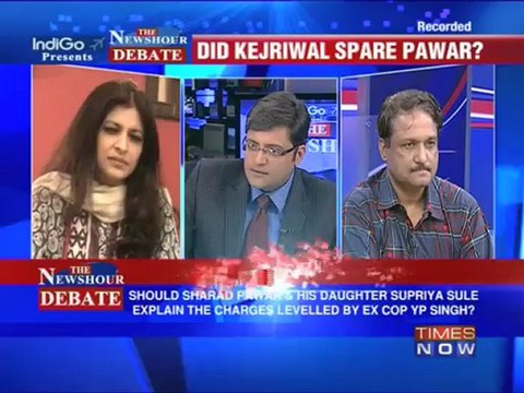The Newshour Debate - Ex Cop targets Kejriwal (Part 2 of 2)
