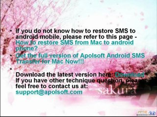How to backup SMS for Android with sms backup app