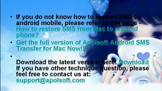 How to SMS Backup and Restore on Android Phones