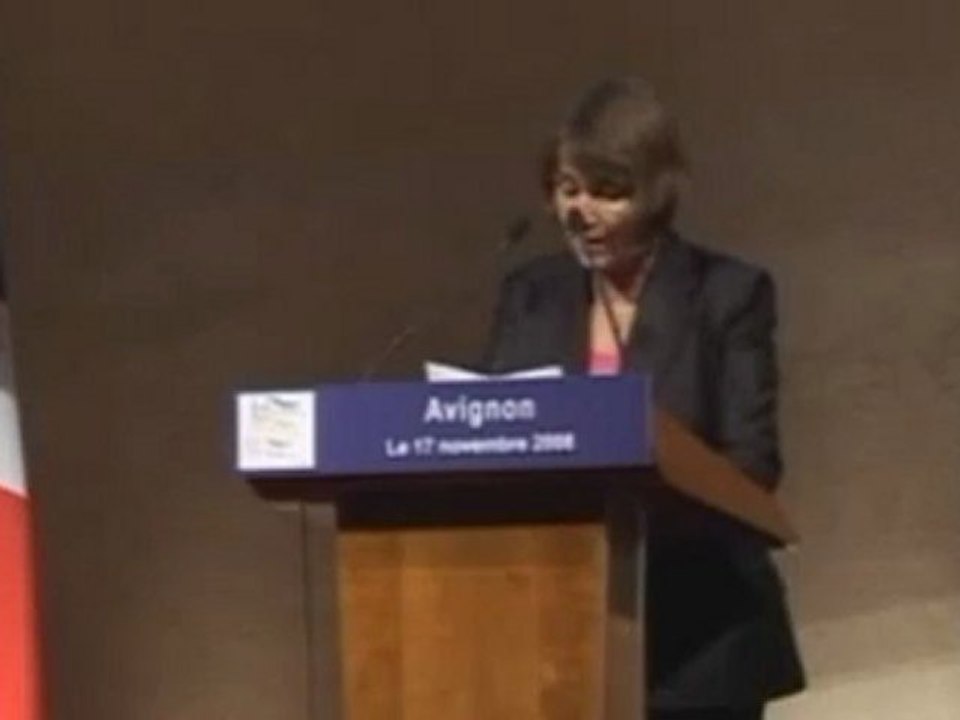 Discours de Christine Albanel, Ministre de la Culture et de la Communication - Forum d'Avignon 2008