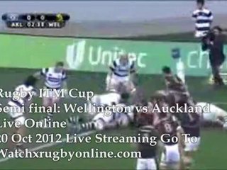 Watch Rugby Auckland vs Wellington Sat 20 Oct OnlineTv