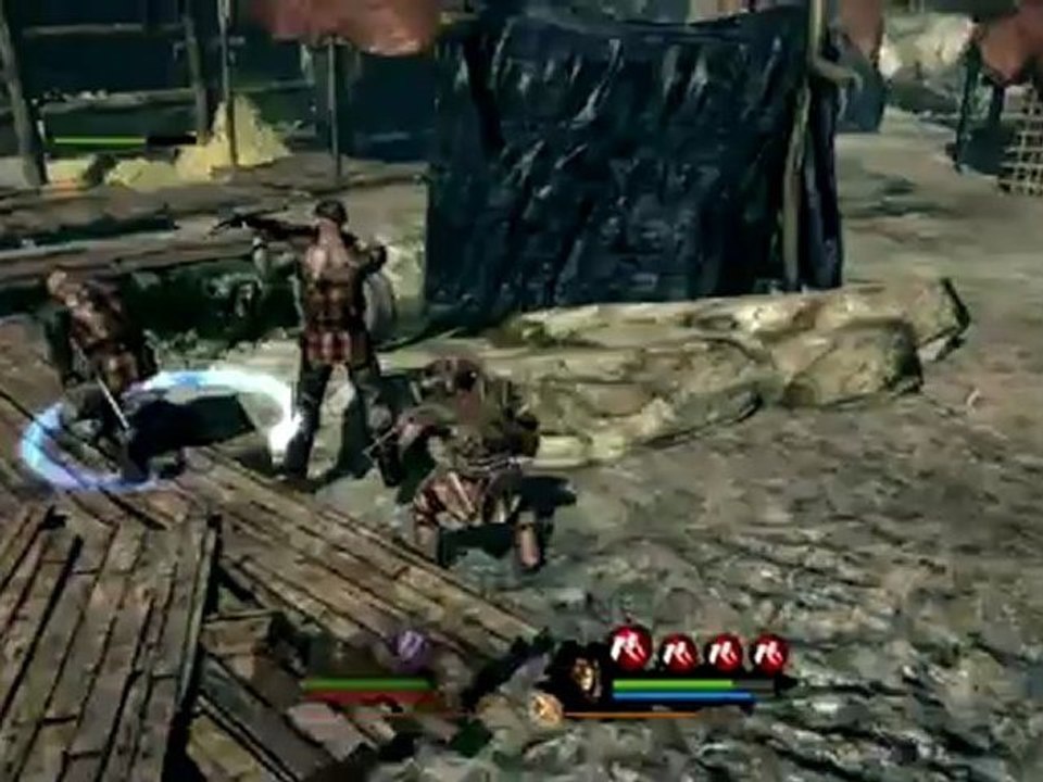 of Orcs ans Men - Le combat dans la planque du dresseur