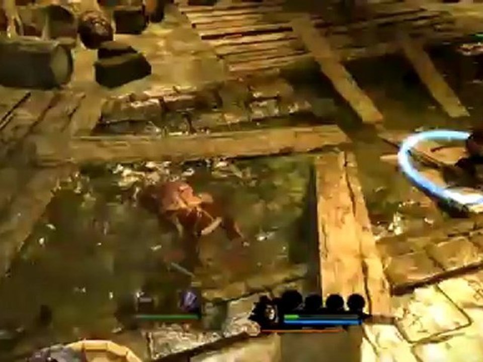 of Orcs and Men - Le combat devant la sortie des égouts