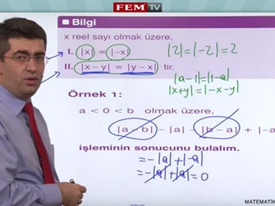 mutlak değer 1