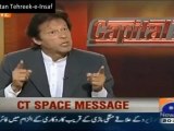 Hamid Mir laughs on why few politicians are leaving PTI (Sept 4, 2012)