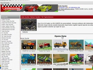 Yük Taşıma Kamyonu