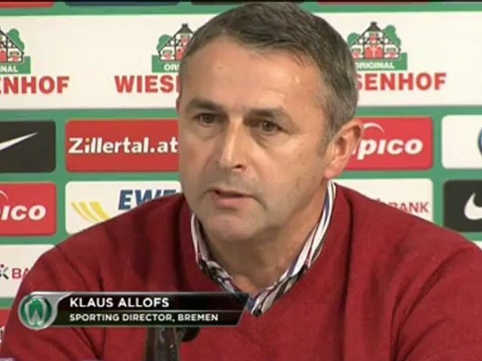 Klaus Allofs: ''Man muss in jedem Spiel an die Grenzen gehen''