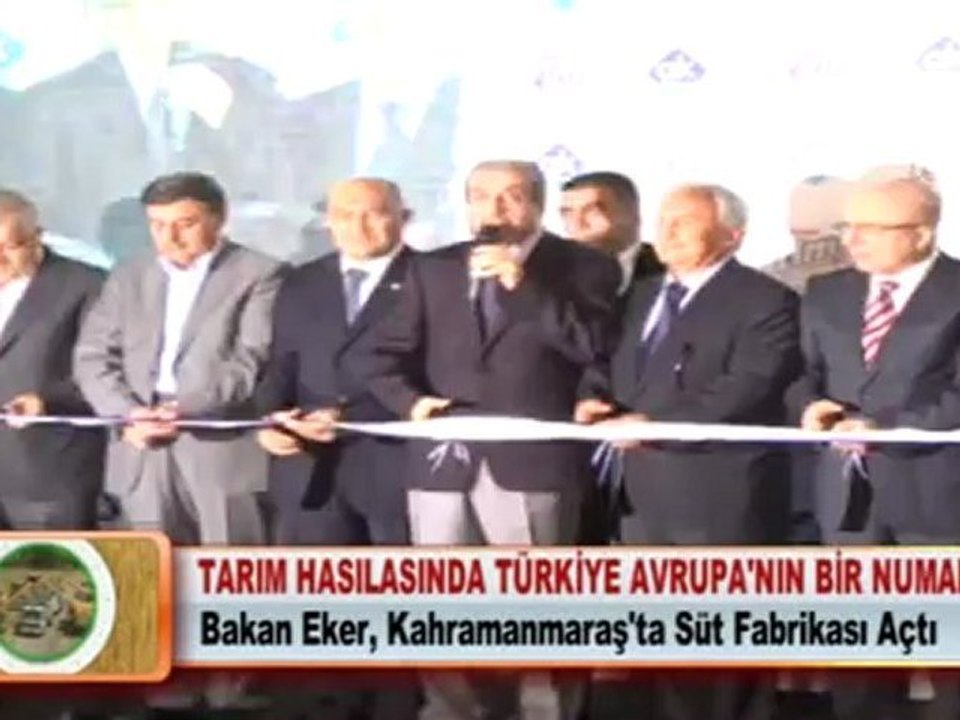 TARIM HASILASINDA TÜRKİYE AVRUPA’NIN BİR NUMARASI