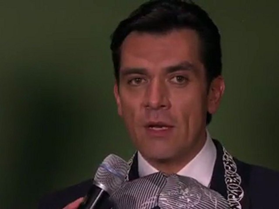 Jorge Salinas con orgullo mexicano