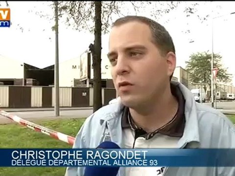 Attaque d'un fourgon blindé à Aubervilliers