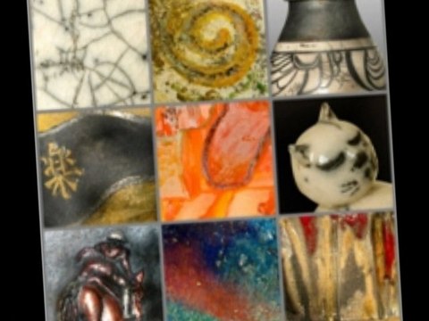 Expo Tours Sculpture et raku de Raphaêlle Vulliet à la galerie d'art LT 37