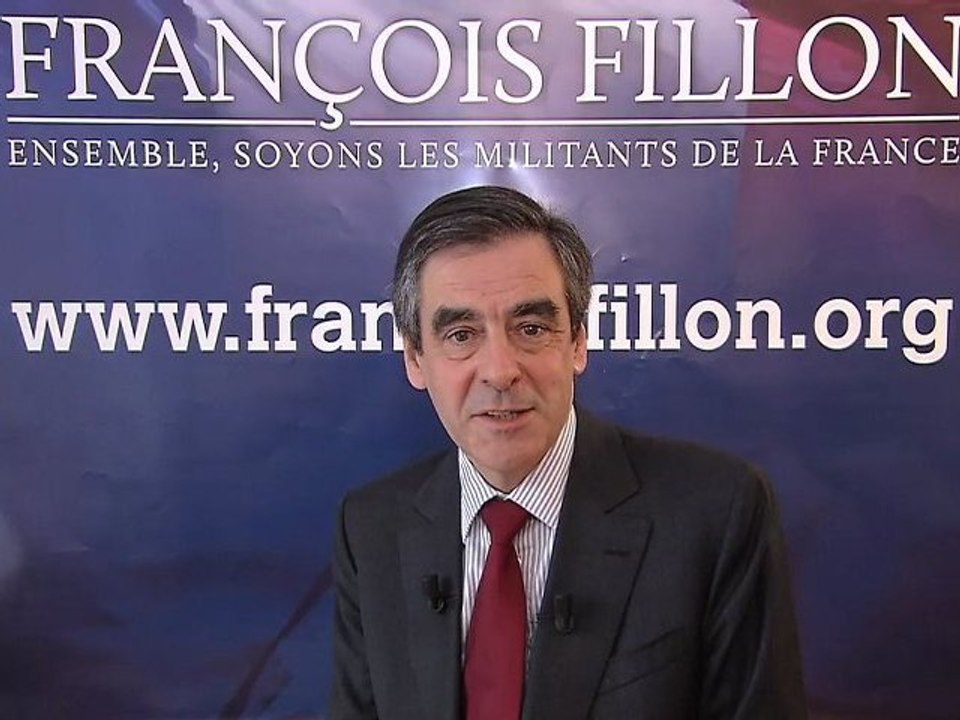 François Fillon s'adresse à ses parrains : "Pour la victoire le 18 novembre, j'ai encore besoin de vous !"