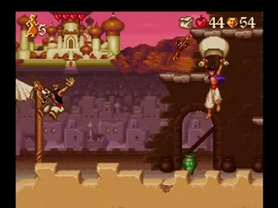 Walkthrough Aladdin snes - patie 1 -