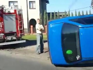 Wypadek na trasie Kokoszyce - Zawada