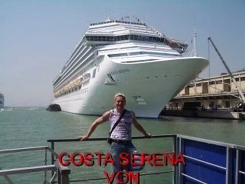 Costa Serena Die Costa Serena ist ein Kreuzfahrtschiff der Reederei Costa Crociere. Sie ist der zweite Neubau, der von Costa Crociere im Jahr 2006 in Auftrag gegeben wurde. Für die Passage des Panamakanals ist das Schiff gut 3,50 Meter zu breit.
