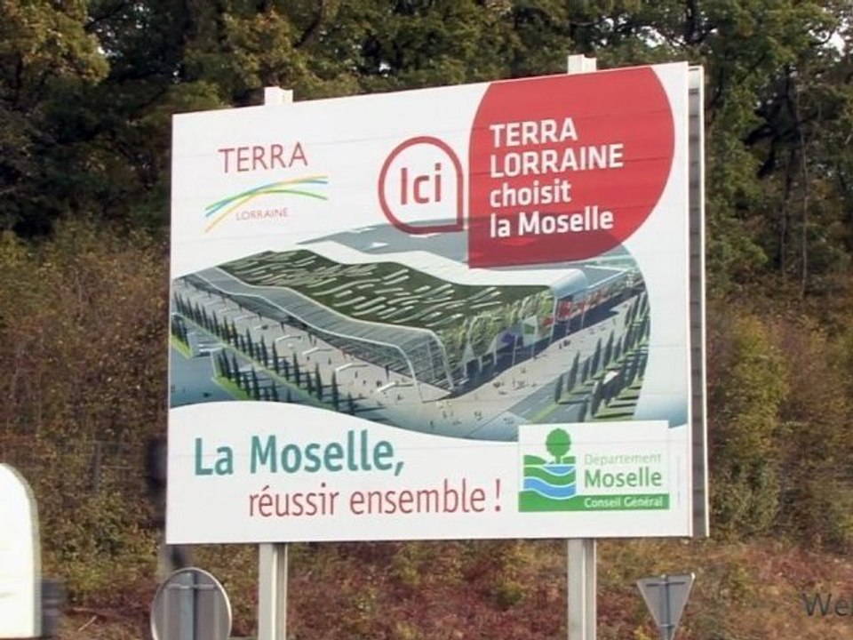 Chantier Terra Lorraine, à Illange (Moselle)