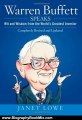 Biography Book Review: Warren Buffett Speaks: Wit and Wisdom from the World's Greatest Investor by Janet Lowe