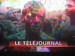 Beach Party / Marée Noire au Congrès Mondial de l'énergie (Extrait du Téléjournal)