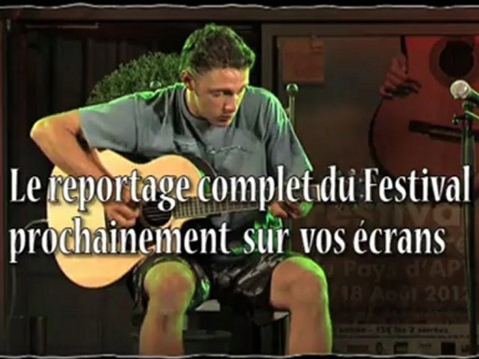 Bande annonce du Festival de la Guitare du Pays d'APT 2012 - Les Nouvelles Cordes