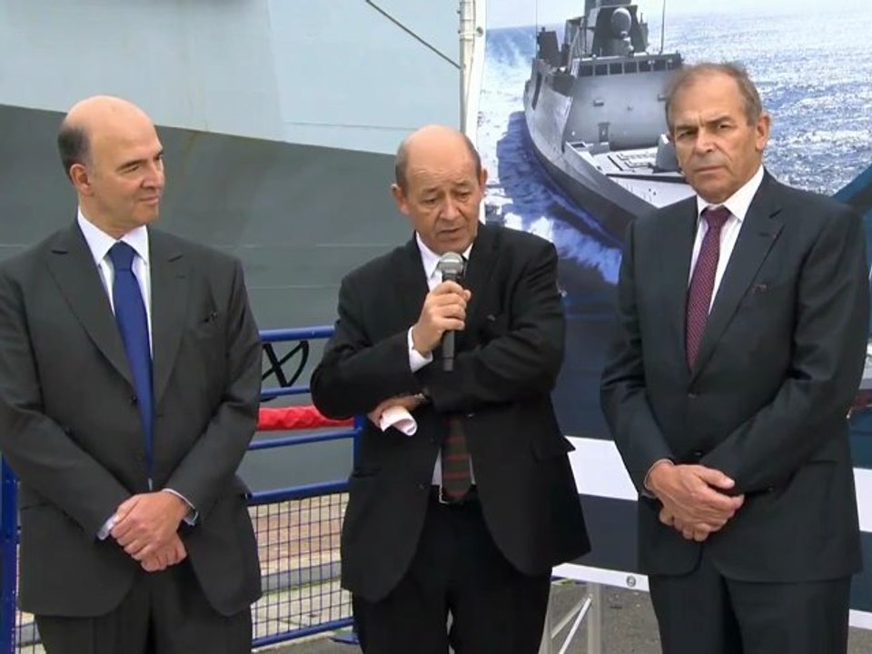 IMAGE DU JOUR: Mise à flot de la frégate multimissions FREMM Normandie