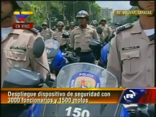 Ministro Rerevol: hasta la fecha se registran 62 víctimas de homicidio por cada 100 mil habitantes en Caracas