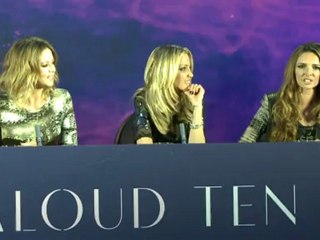 What do Girls Aloud's expressive faces tell us?