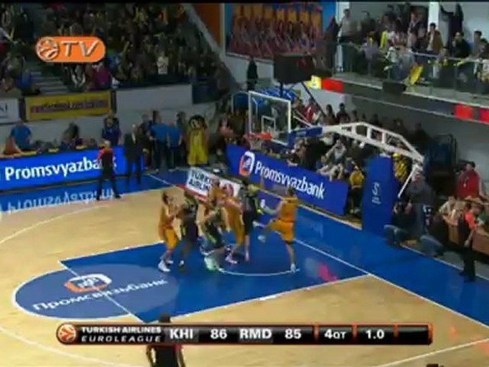 Highlights: BC Khimki Moscow - Real Madrid