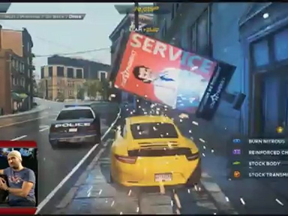 Need For Speed Most Wanted - Kinect Pwned