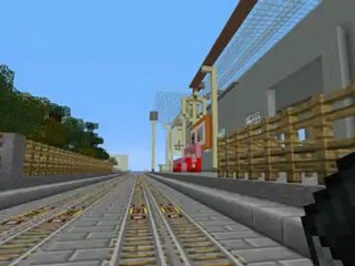 Minecraft - Hello!World #03 - Kimi wa Jitensha Watashi wa Densha de Kitaku