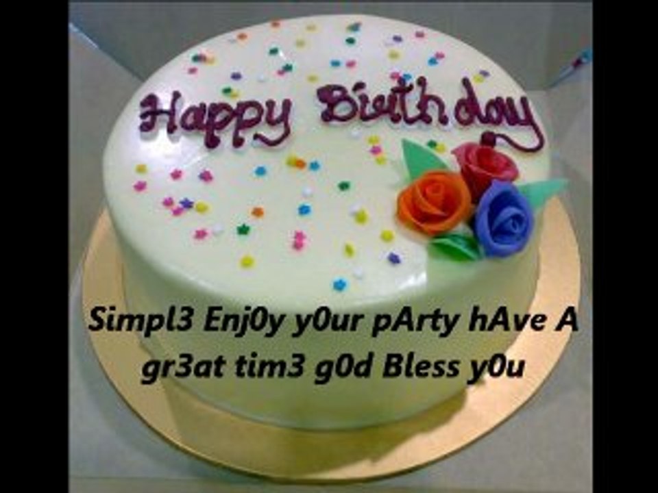 HappY Birthday Simple