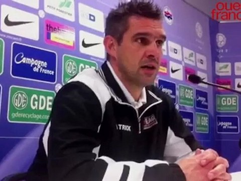 Caen - Guingamp : la réaction de Gourvennec