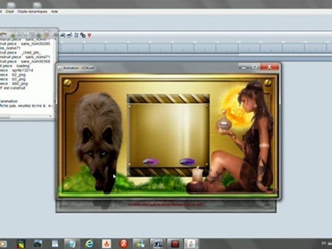 AJOUTER VIDEO PLUS EFFET SUR BOUTONS avec e- anim